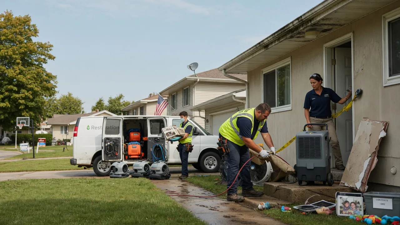 Water Damage Restoration in Lincolnwood, IL near me